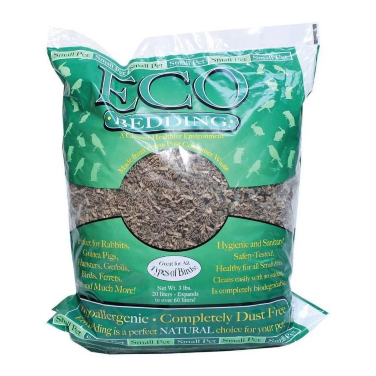 Eco Bedding For Small Pets Brown