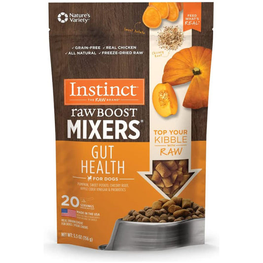 Natures Variety Raw Boost Mixer Dog Gut Health 5.5oz