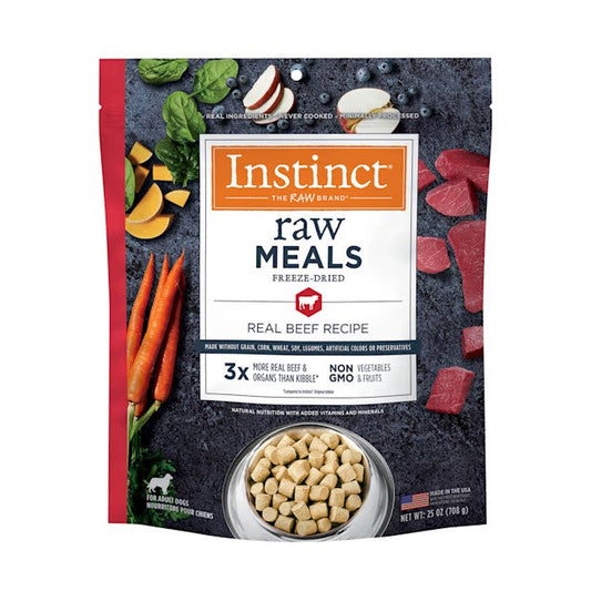 Natures Variety Dog Instinct Raw Meal Freezedried Real Beef