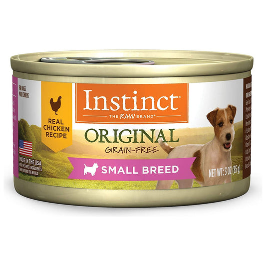 Natures Variety Dog Can Instinct  Original Small Breed Chicken 3oz. (Case of 24)