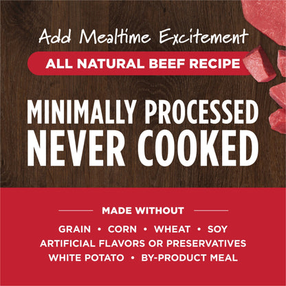 Natures Variety Instinct Raw Boost Shakers Dog Freeze-dried 5.5oz. Beef Topper