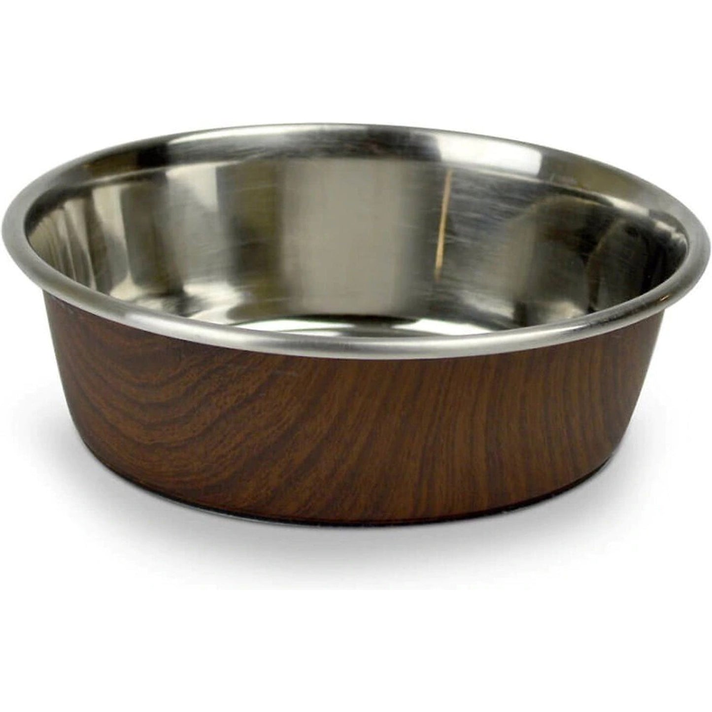 OurPets Durapet Wood Grain Bowl Dark Brown 1ea/4 Cups