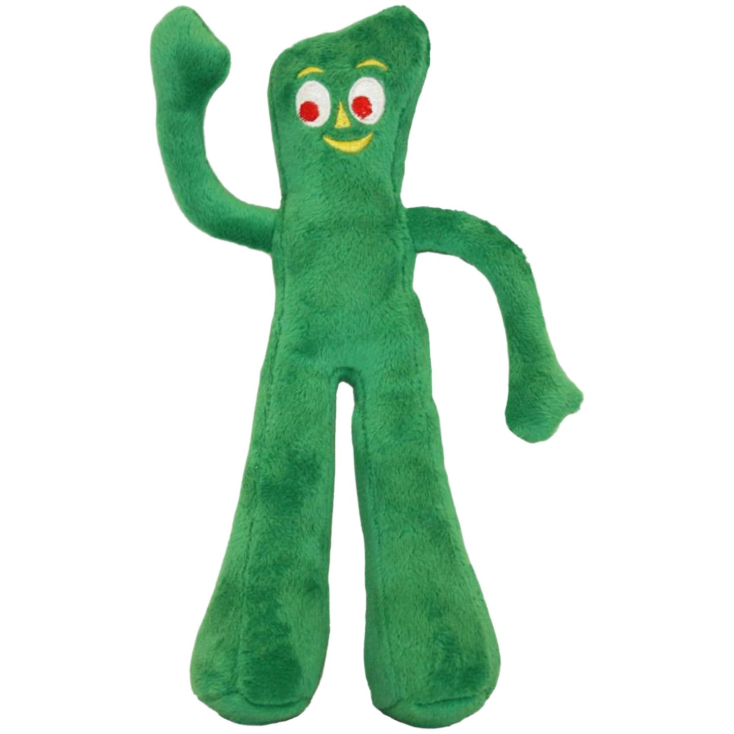 Multipet Gumby Plush Dog Toy Large 9 Inch Durable Chew Toy for Dogs