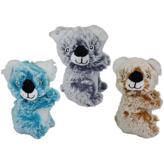 Multipet Minipet Koala Dog Toy Assorted 1ea/5 in