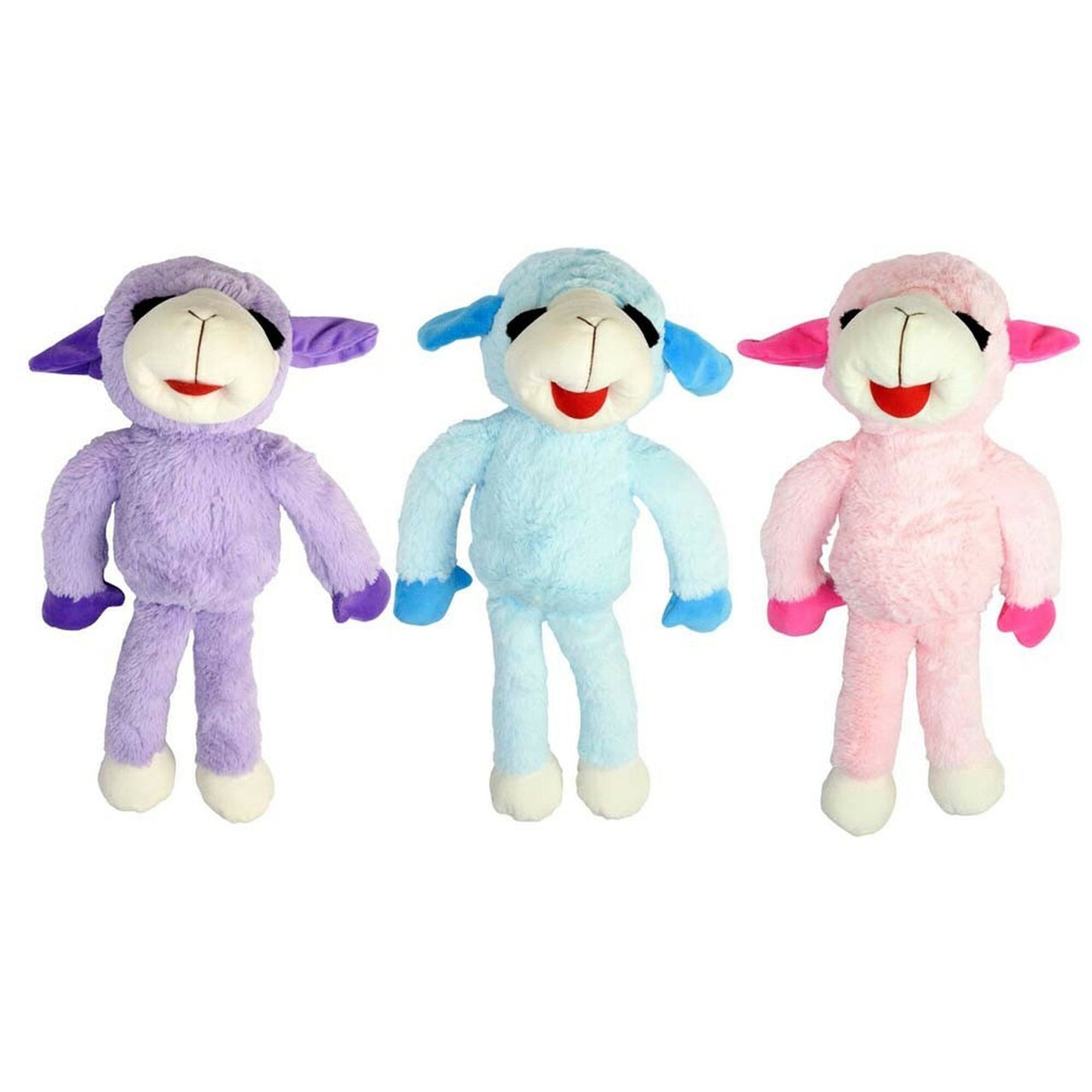 Multipet Pet Envy Floppy Lamb Chop Dog Toy Assorted