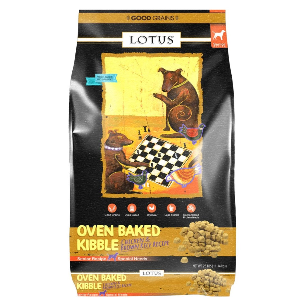 Lotus Dog Senior Chicken Formula Premium Nutrition for Older Dogs