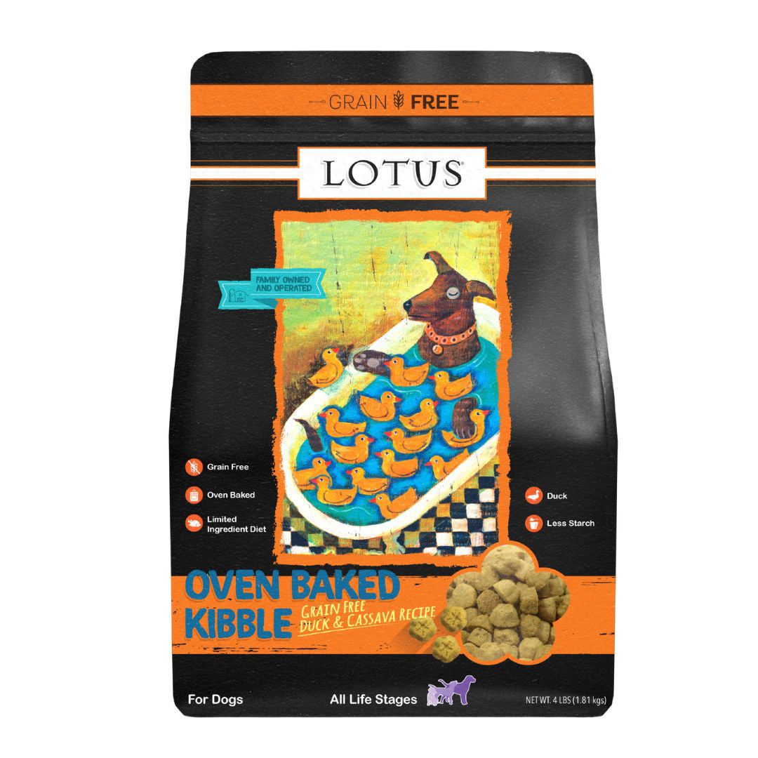Lotus Dog Adult Grain Free Duck Sweet Potato Dog Food