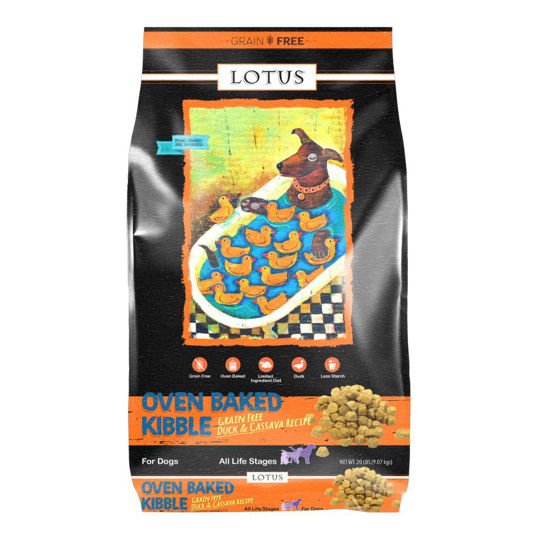Lotus Dog Adult Grain Free Duck Sweet Potato Dog Food