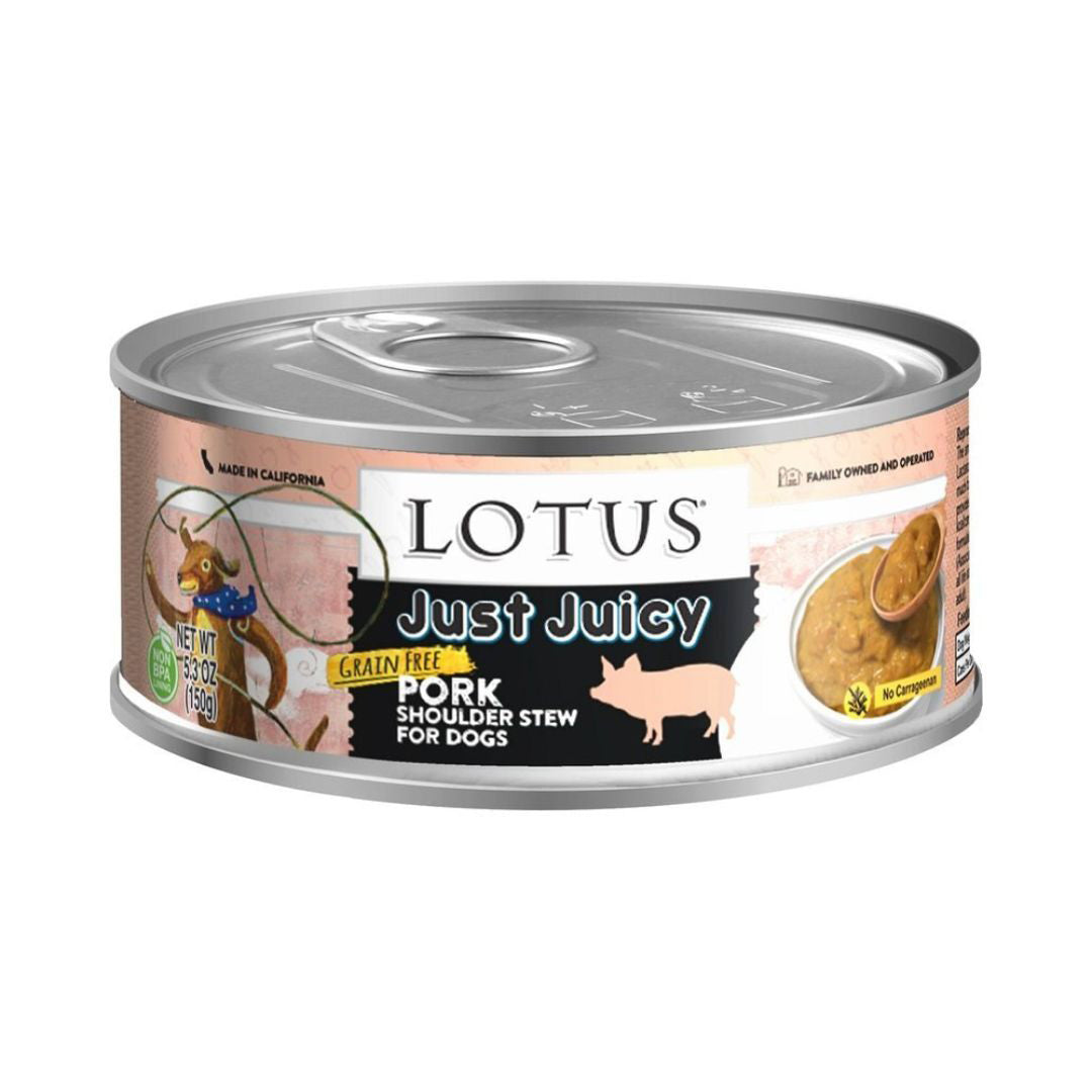 Lotus Dog Grain Free Juicy Pork Shoulder Stew