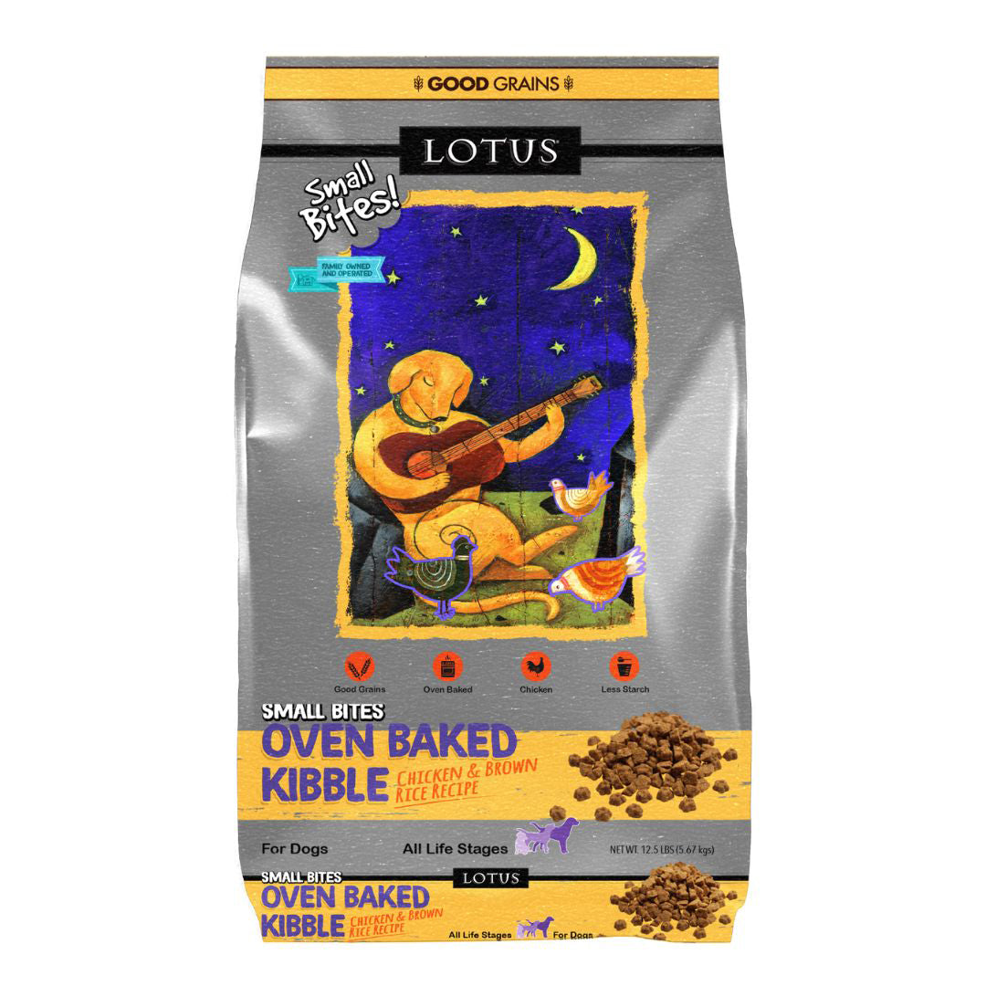 Lotus Dog Small Bite Adult Chicken Formula Premium Dry Dog Food