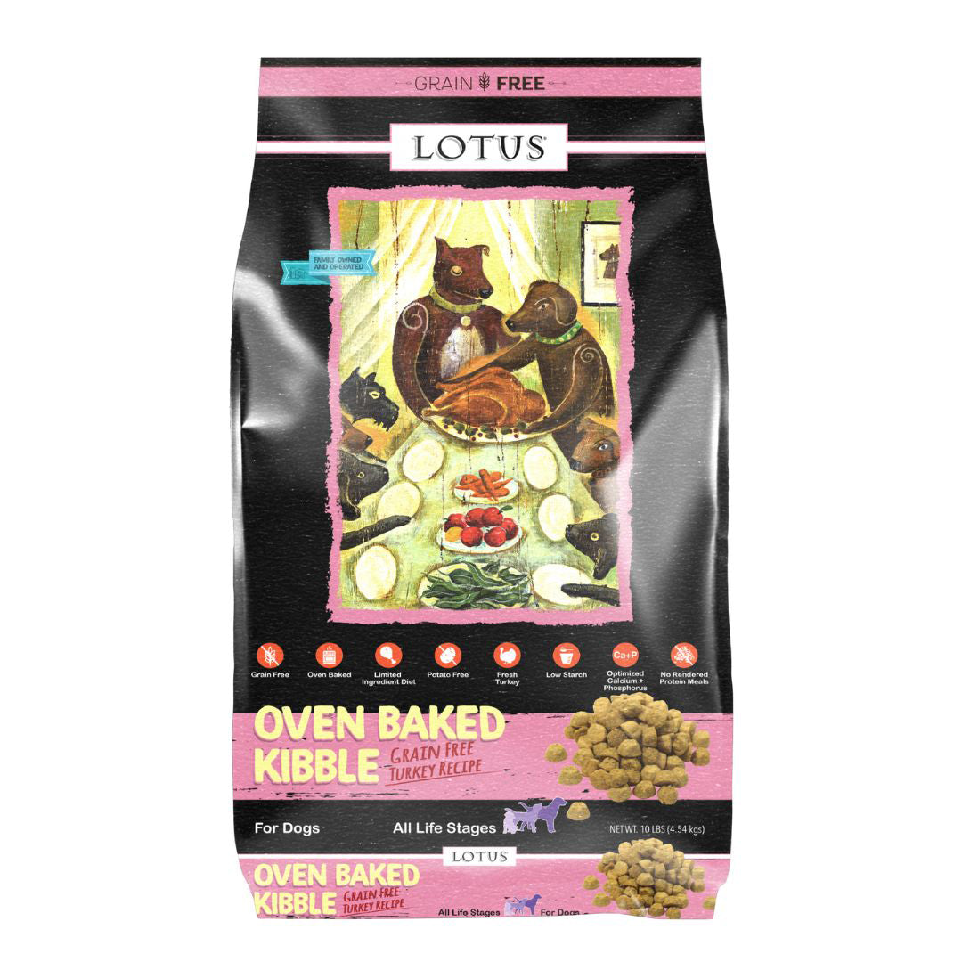 Lotus Dog Adult Grain Free Turkey Dog Food