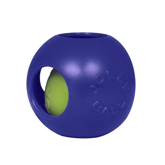 Jolly Pets Teaser Ball Medium and Small Sizes for Interactive Pet Play and Exercise