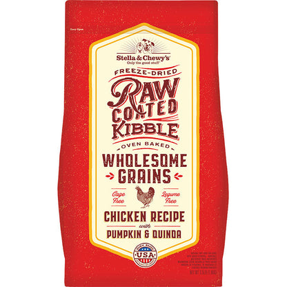 Stella & Chewy's Dog Wholesome Grain Raw Coated Chicken