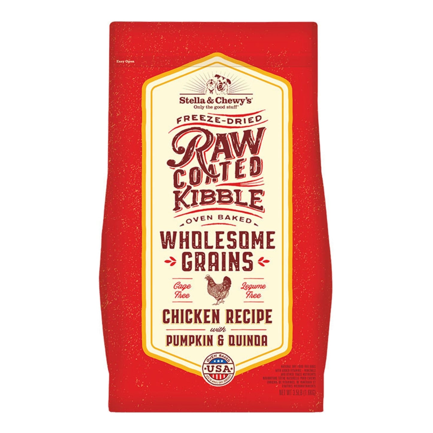 Stella & Chewy's Dog Wholesome Grain Raw Coated Chicken
