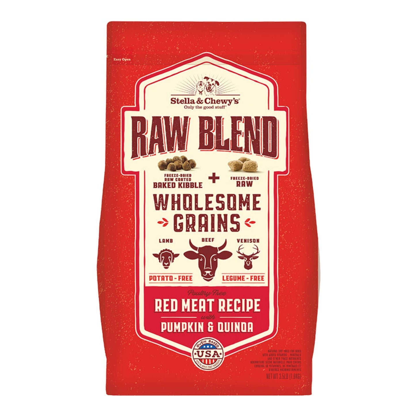Stella & Chewy's Dog Raw Blend Wholesome Red Meat