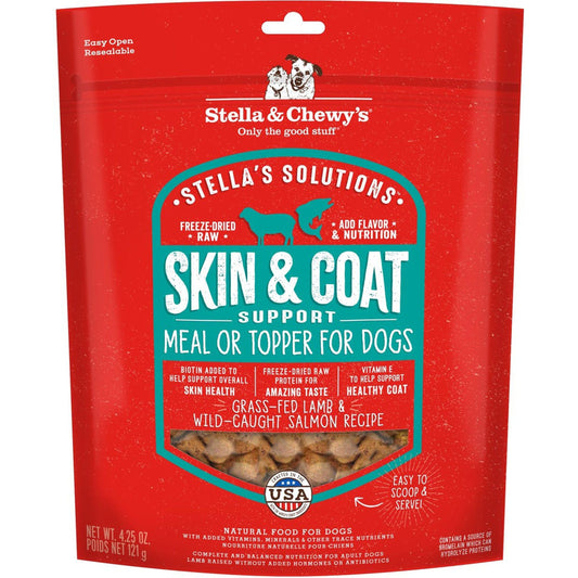 Stella And Chewy's Dog Solutions Skin And Coat Support Lamb And Salmon