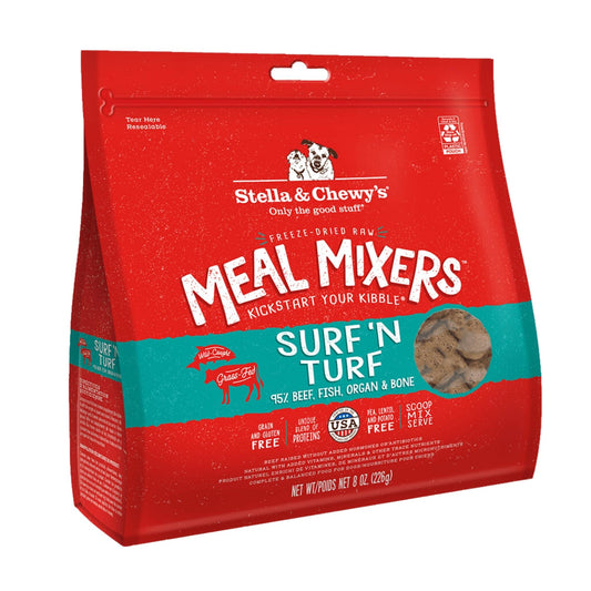 Stella and Chewy's Dog Freeze-Dried Mixer Surf and Turf