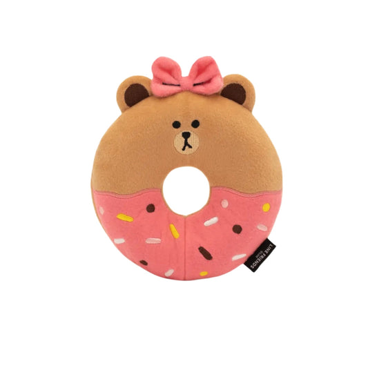 Zippypaws Line Friends Donutz Buddies Chocolate Medium