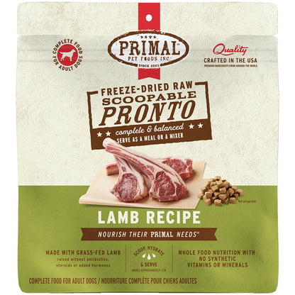 Primal Dog Freeze-Dried Pronto Lamb