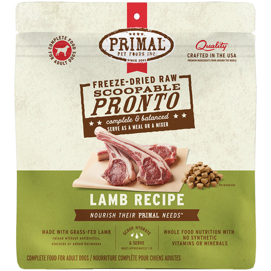 Primal Dog Freeze-Dried Pronto Lamb