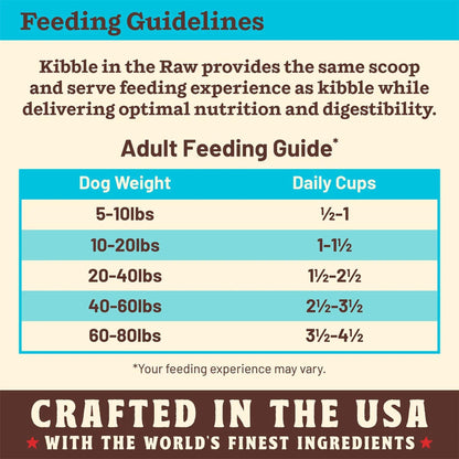 Primal Dog Freeze-Dried Kibble In The Raw Fish