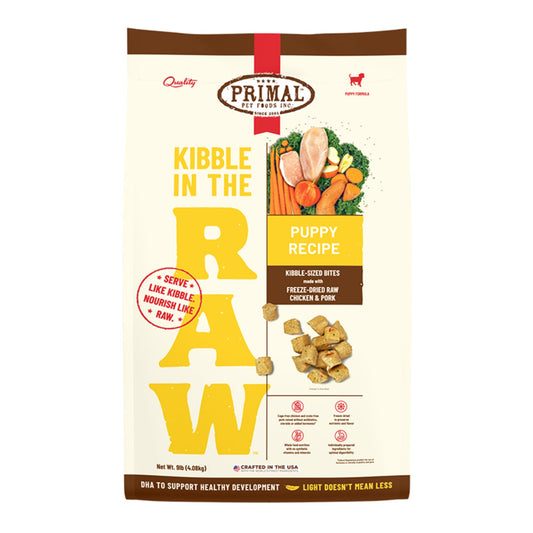 Primal Dog Freeze-Dried Kibble In The Raw Puppy