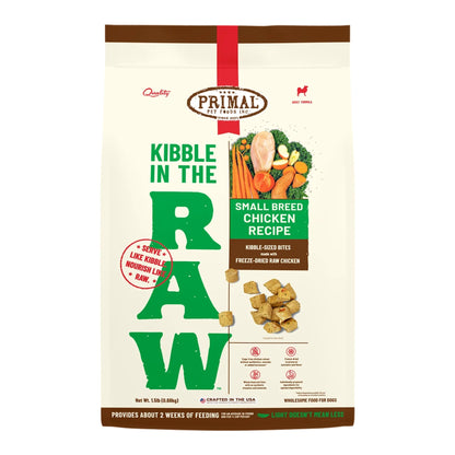 Primal Dog Freeze-Dried Kibble In The Raw Small Breed