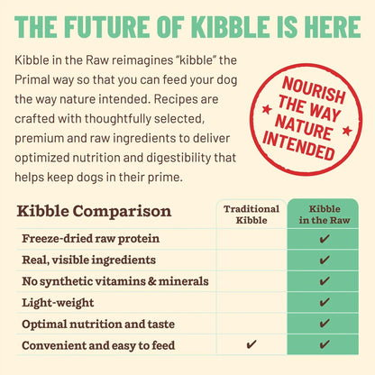 Primal Dog Freeze-Dried Kibble In The Raw Chicken