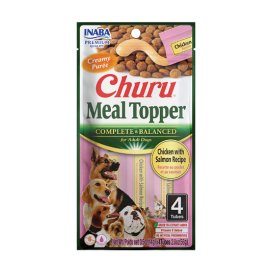 Inaba Churu Meal Topper D Chicken Salmon 2oz/5.07oz