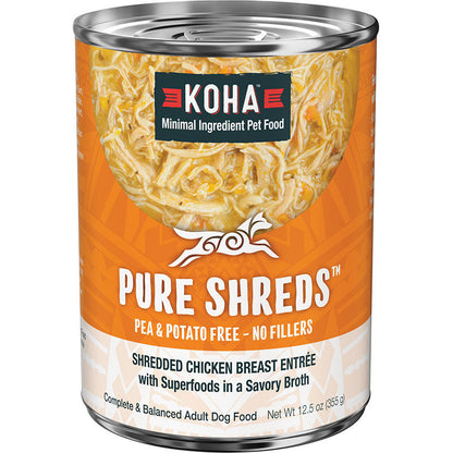 Koha Dog Grain Free Shredded Chicken