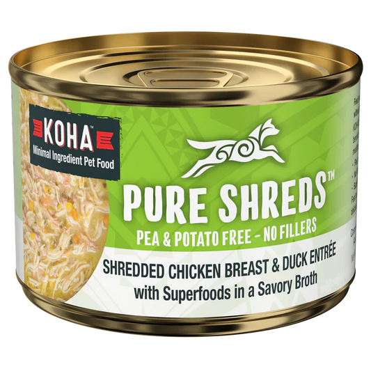 Koha Dog Grain Free Shredded Chicken And Duck