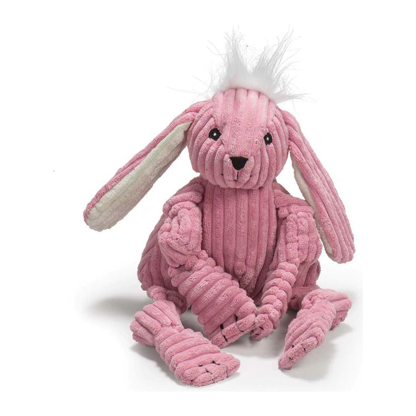 Hugglehounds Dog Knottie Bunny Durable Plush Chew Toy for Dogs
