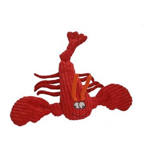 Hugglehounds Knottie Lobster Durable Dog Toy with Knotted Design for Heavy Chewers