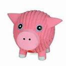 Hugglehounds Dog Hamlet Pig Ruff-Tex Ball Durable Chew Toy for Play and Fetch
