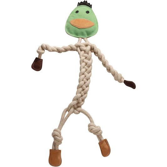 Hugglehounds Dog Dilly Duck Rope Knottie Large