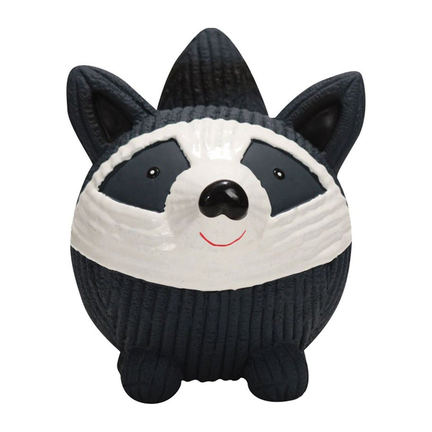 Hugglehounds Dog Reggie Raccoon Ruff-Tex Ball Large