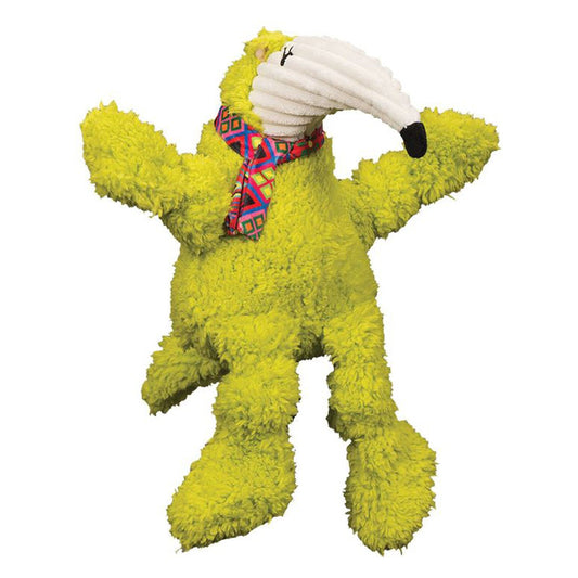 Hugglehounds Dog Wild Things Anteater Knottie Durable Plush Chew Toy for Dogs