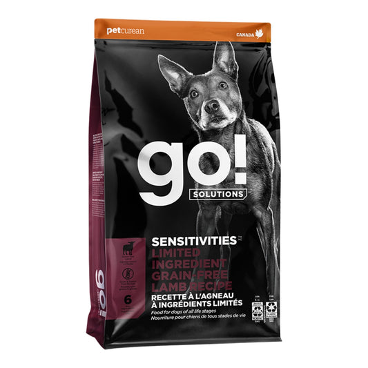 Go! Dog Sensitivities Limited Ingredient Grain Free Lamb Dog Food