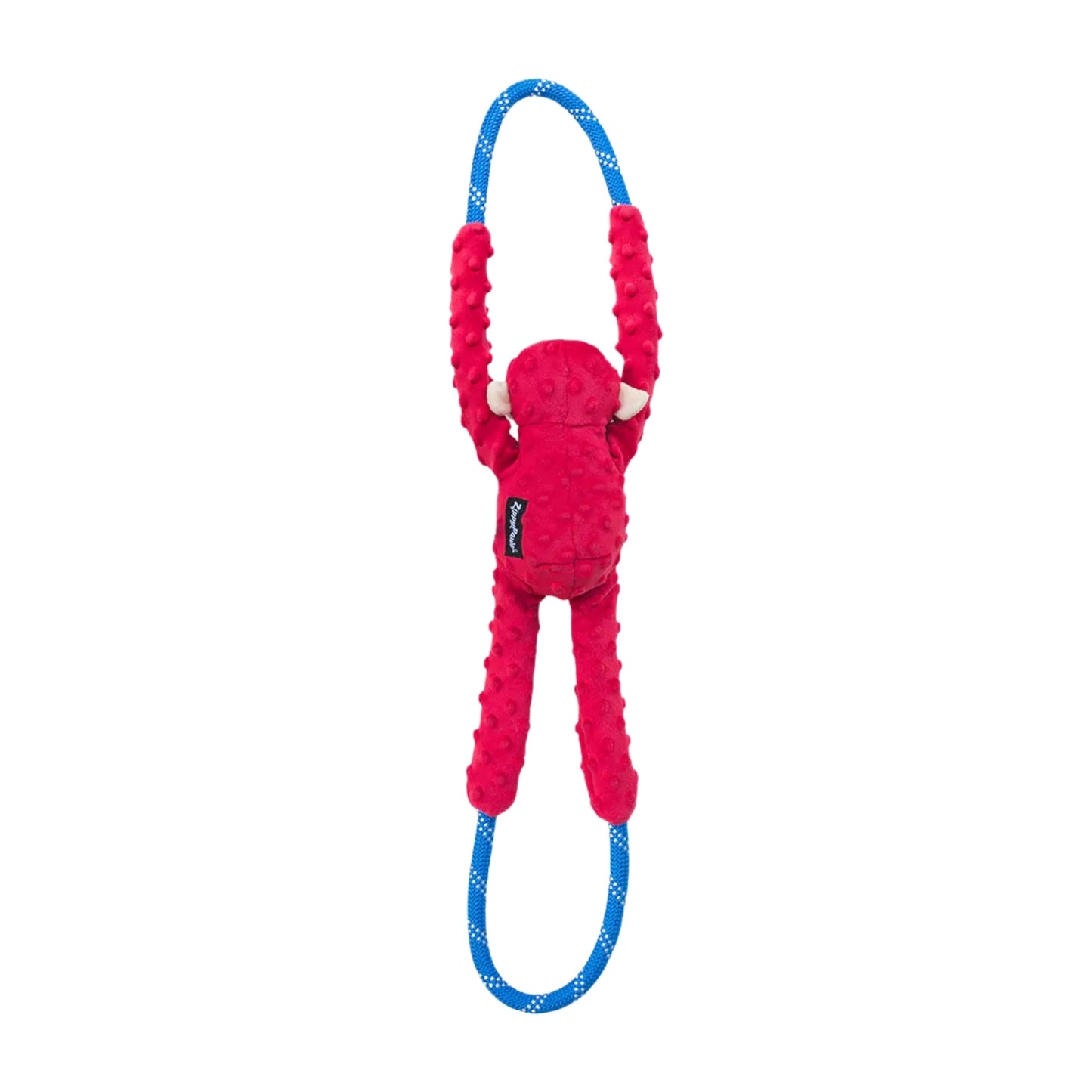 Zippypaws Ropetugz Monkey Red Large