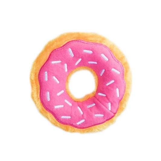Zippypaws Mini Donut Strawberry Pink Small