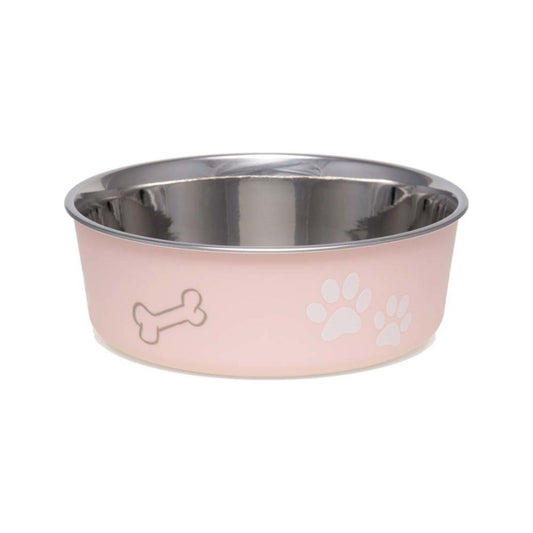 Loving Pets Classic Dog Bowl Paparazzi Pink Durable and Stylish Pet Feeding Bowl