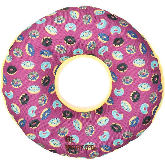 Worthy Dog Donut Durable Chew Toy for Dogs – Fun and Engaging Pet Accessory