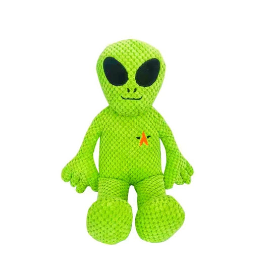 Fabdog Floppy Alien Plush Dog Toy with Squeaker – Durable and Fun Playtime Companion