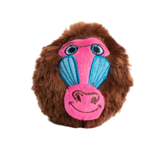 Fabdog Faball Baboon Durable Dog Toy for Interactive Play and Chewing Fun