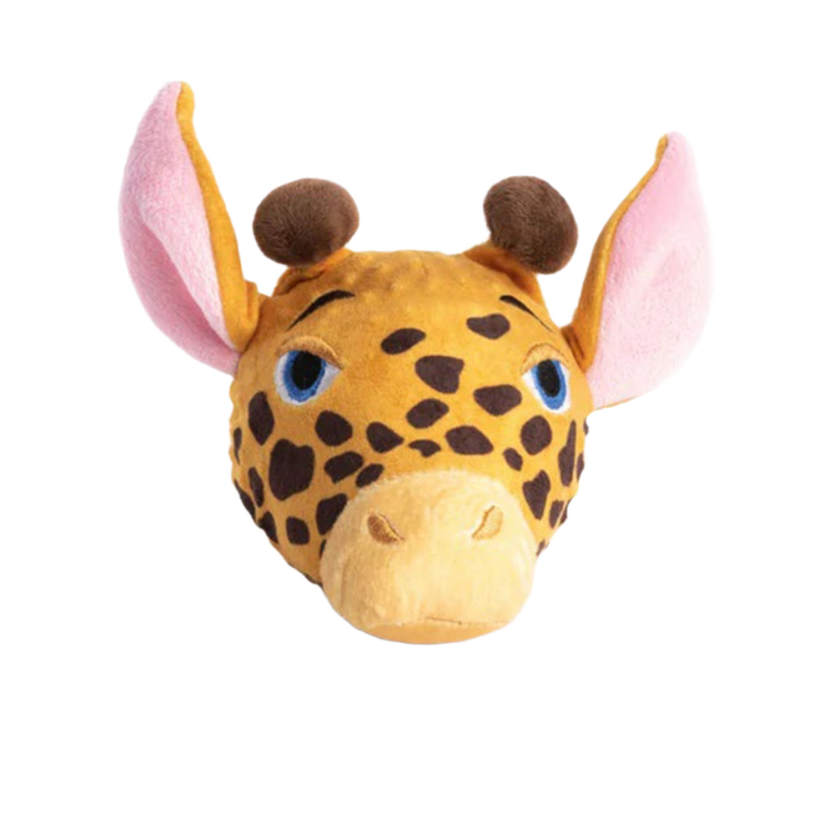 Fabdog Faball Giraffe Plush Dog Toy for Interactive Play and Chewing Fun