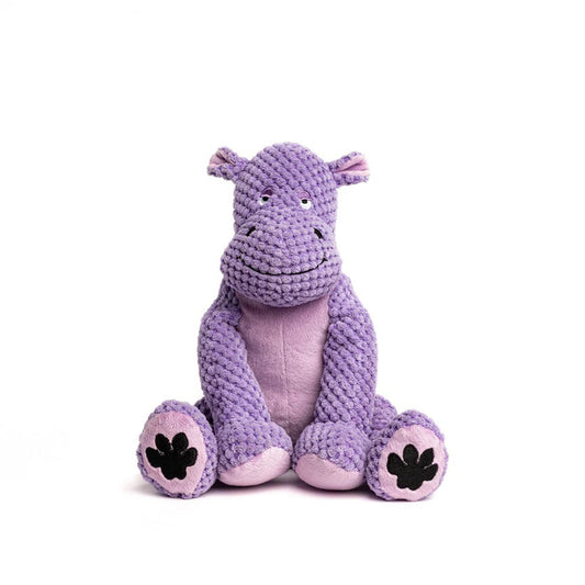 Fabdog Dog Floppy Hippo Plush Toy for Dogs – Durable and Fun Chew Companion