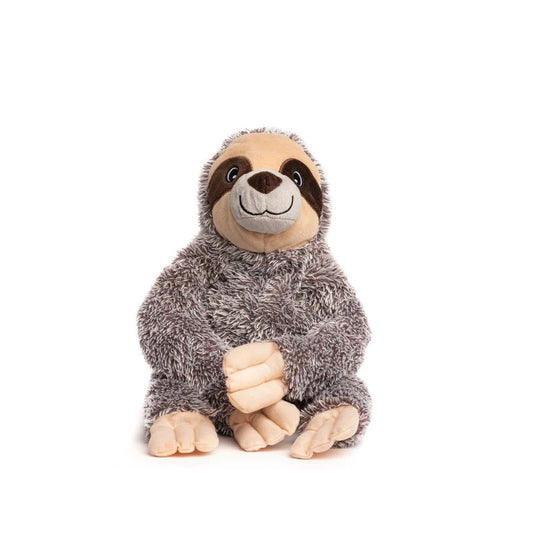 Fabdog Dog Fluffy Sloth Plush Toy for Dogs – Soft and Cuddly Pet Companion