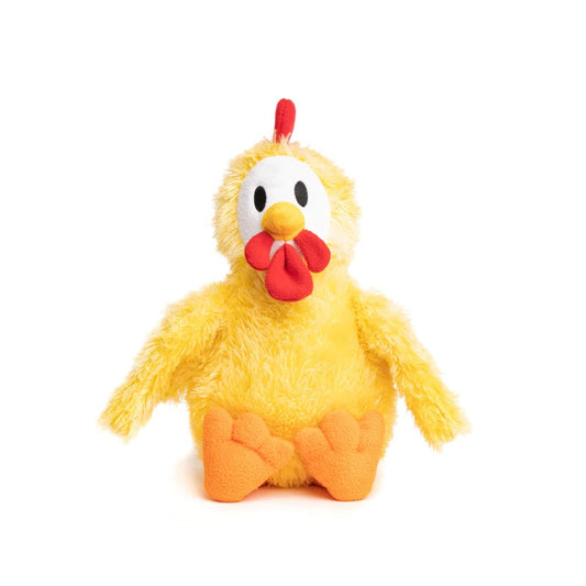 Fabdog Dog Fluffy Chicken Plush Toy for Dogs – Soft and Cuddly Pet Plaything