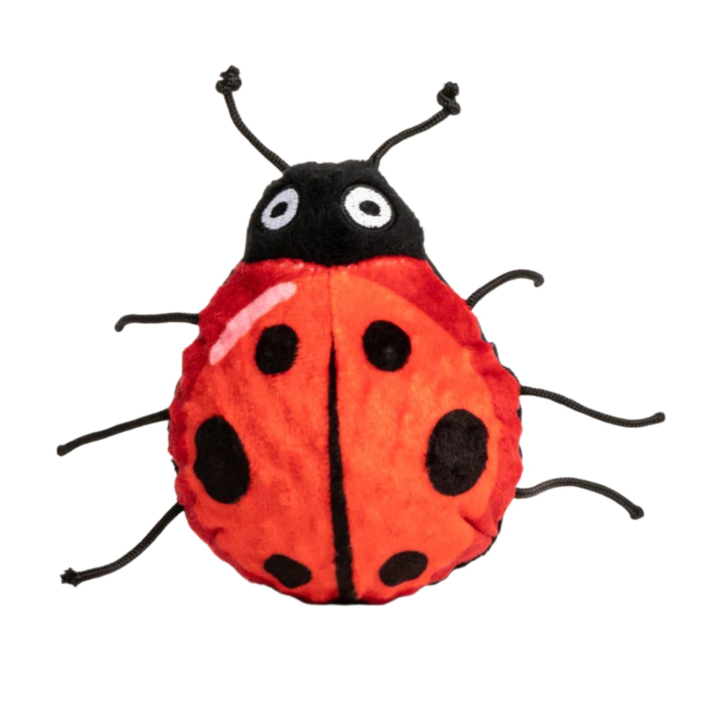Fabdog Dog Faball Ladybug Durable Chew Toy for Small to Large Dogs