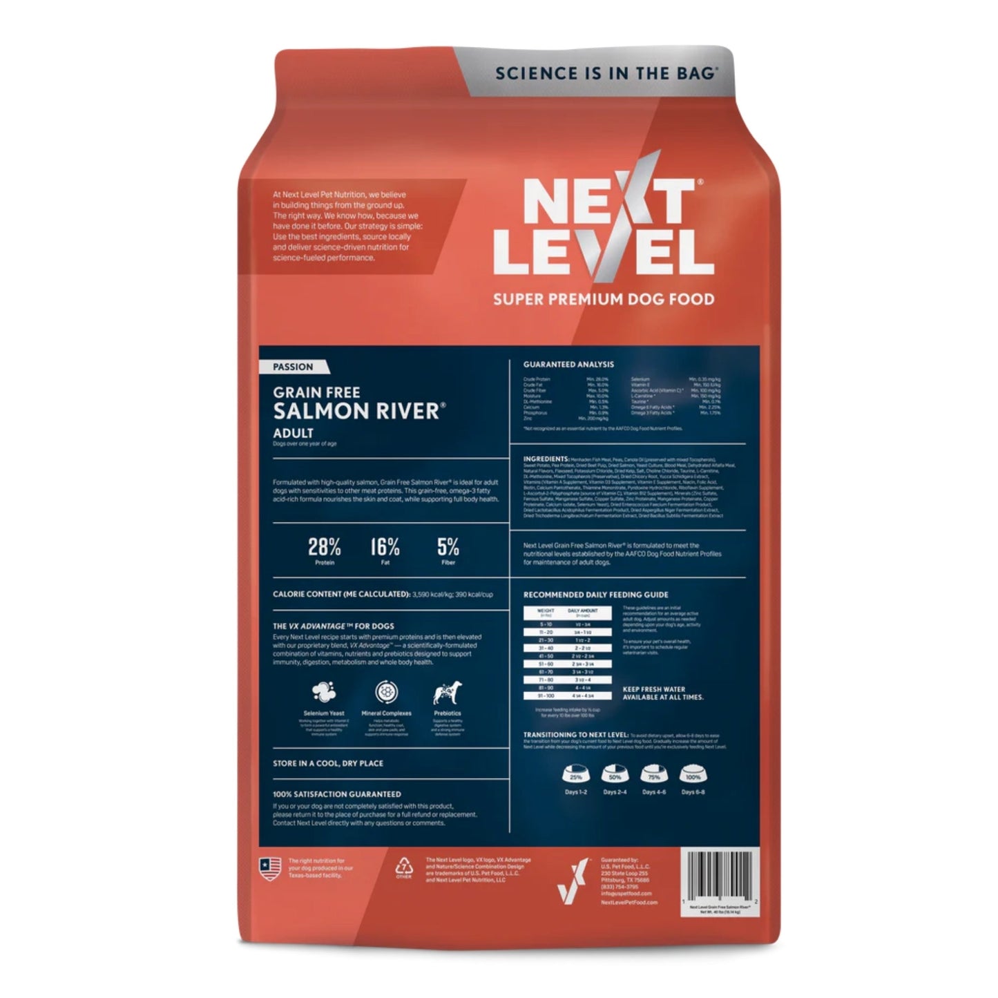 Next Level Salmon River Grain-Free Adult Dry Dog Food